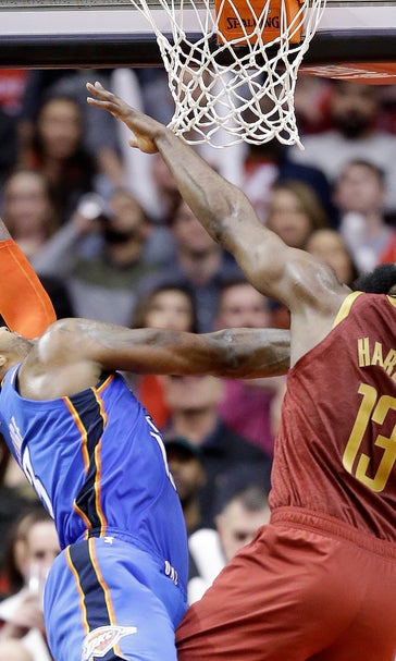 George, Westbrook rally Thunder past Rockets, 117-112